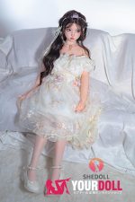 Shedoll Luoxiaoyi(洛小乙) 145cm Gカップ ボディ材質選択可 巨乳 癒し系 BJDメイク ラブドール - 画像 (22)