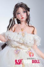 Shedoll Luoxiaoyi(洛小乙) 145cm Gカップ ボディ材質選択可 巨乳 癒し系 BJDメイク ラブドール - 画像 (4)