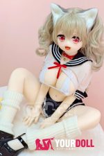 AotumeDoll #107 135cm Gカップ ケモ耳 フルTPE製 可愛い 巨乳 ラブドール - 画像 (15)