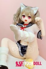 AotumeDoll #107 135cm Gカップ ケモ耳 フルTPE製 可愛い 巨乳 ラブドール - 画像 (10)