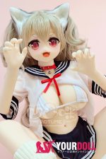 AotumeDoll #107 135cm Gカップ ケモ耳 フルTPE製 可愛い 巨乳 ラブドール - 画像 (2)