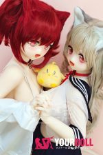 AotumeDoll #107 135cm Gカップ ケモ耳 フルTPE製 可愛い 巨乳 ラブドール - 画像 (5)