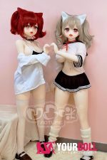 AotumeDoll #108 135cm Gカップ ケモ耳 フルTPE製 癒し系 巨乳 ラブドール - 画像 (20)