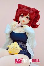 AotumeDoll #108 135cm Gカップ ケモ耳 フルTPE製 癒し系 巨乳 ラブドール - 画像 (5)