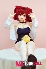 AotumeDoll #108 135cm Gカップ ケモ耳 フルTPE製 癒し系 巨乳 ラブドール - 画像 (18)