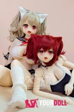 AotumeDoll #108 135cm Gカップ ケモ耳 フルTPE製 癒し系 巨乳 ラブドール - 画像 (17)