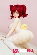 AotumeDoll #110 135cm Gカップ ケモ耳 照れ顔 フルTPE製 巨乳 ラブドール - 画像 (14)