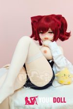 AotumeDoll #110 135cm Gカップ ケモ耳 照れ顔 フルTPE製 巨乳 ラブドール - 画像 (13)