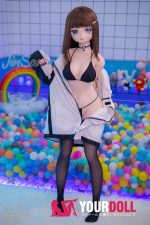 WM Dolls 二乃 140cm  Bカップ  #Y011 ビニール製ヘッド+TPE製ボディ ノーマル肌 新品 アニメドール - 画像 (17)