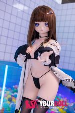 WM Dolls 二乃 140cm  Bカップ  #Y011 ビニール製ヘッド+TPE製ボディ ノーマル肌 新品 アニメドール - 画像 (13)