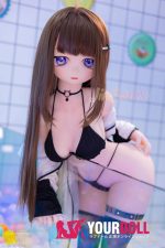 WM Dolls 二乃 140cm  Bカップ  #Y011 ビニール製ヘッド+TPE製ボディ ノーマル肌 新品 アニメドール - 画像 (4)