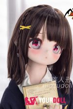 MOZU ルビーちゃん 大胸 141cm 23kg 画像通りの仕様付き ビニール製のヘッド+TPEボディ泣き顔 バッテン口 - 画像 (5)