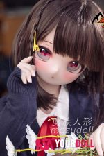 MOZU ルビーちゃん 大胸 141cm 23kg 画像通りの仕様付き ビニール製のヘッド+TPEボディ泣き顔 バッテン口 - 画像 (4)