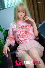 XTDOLL Yunxi XT-bym15 161cm B-cup ノーマル肌 ハートメイク フルシリコン 等身大 リアルドール 顎機能追加可 - 画像 (7)