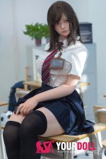 蛍火日記  瑠璃 159cm Eカップ 顎機能追加可 フルシリコン 清楚系 JK ラブドール - 画像 (9)