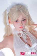 Shedoll Jiangxiaowan（江小婉）158cm  Cカップ フルシリコン ツンデレ 美少女 ブロンド ダッチワイフ - 画像 (2)
