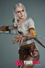 Game Lady 168cm Eカップ No.05_1 ノーマル肌 フルシリコン 剣士 凛々しい コスプレ系 リアルドール - 画像 (8)