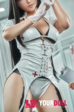 Game Lady 167cm Dカップ No.03_1 ノーマル肌 フルシリコン ナース服 コスプレ系 ラブドール - 画像 (6)