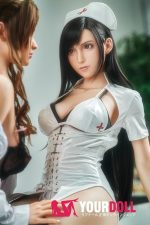 Game Lady 167cm Dカップ No.03_1 ノーマル肌 フルシリコン ナース服 コスプレ系 ラブドール - 画像 (4)