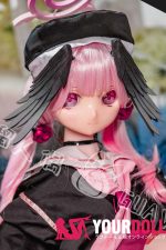 GUAVADOLL 136cm  AAカップ ノーマル肌 手描きメイク シリコンヘッド コスプレ系 愛嬌 ラブドール - 画像 (2)