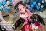GUAVADOLL 136cm  AAカップ ノーマル肌 手描きメイク シリコンヘッド コスプレ系 愛嬌 ラブドール - 画像 (8)