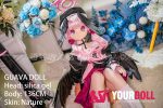 GUAVADOLL 136cm  AAカップ ノーマル肌 手描きメイク シリコンヘッド コスプレ系 愛嬌 ラブドール - 画像 (10)