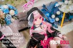 GUAVADOLL 136cm  AAカップ ノーマル肌 手描きメイク シリコンヘッド コスプレ系 愛嬌 ラブドール - 画像 (11)