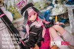 GUAVADOLL 136cm  AAカップ ノーマル肌 手描きメイク シリコンヘッド コスプレ系 愛嬌 ラブドール - 画像 (13)