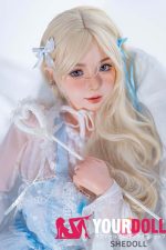Shedoll Jenny（珍妮）148cm Dカップ フルシリコン ボディ材質選択可 お姫様 最新 ラブドール 雀斑メイク