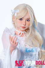 Shedoll Jenny（珍妮）148cm Dカップ フルシリコン ボディ材質選択可 お姫様 最新 ラブドール 雀斑メイク - 画像 (2)