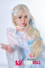 Shedoll Jenny（珍妮）148cm Dカップ フルシリコン ボディ材質選択可 お姫様 最新 ラブドール 雀斑メイク - 画像 (3)