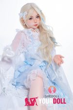 Shedoll Jenny（珍妮）148cm Dカップ フルシリコン ボディ材質選択可 お姫様 最新 ラブドール 雀斑メイク - 画像 (14)