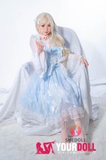 Shedoll Jenny（珍妮）148cm Dカップ フルシリコン ボディ材質選択可 お姫様 最新 ラブドール 雀斑メイク - 画像 (23)