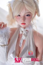 Shedoll Jiangxiaowan（江小婉）158cm  Cカップ フルシリコン ツンデレ 美少女 ブロンド ダッチワイフ - 画像 (4)