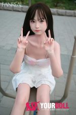 Fanreal Mo (茉) 153cm Bカップ 29kg Fair肌 フルシリコン 顎機能追加可 美少女 ラブドール - 画像 (6)