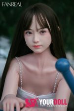 Fanreal Mo (茉) 153cm Bカップ 29kg Fair肌 フルシリコン 顎機能追加可 美少女 ラブドール - 画像 (3)