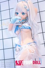 WM Dolls 藍ちゃん 140cm Cカップ #Y012 ビニール製ヘッド+シリコン製ボディ ノーマル肌 新品 アニメドール スケスケ - 画像 (10)