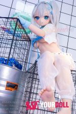 WM Dolls 藍ちゃん 140cm Cカップ #Y012 ビニール製ヘッド+シリコン製ボディ ノーマル肌 新品 アニメドール スケスケ - 画像 (16)