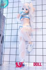 WM Dolls 藍ちゃん 140cm Cカップ #Y012 ビニール製ヘッド+シリコン製ボディ ノーマル肌 新品 アニメドール スケスケ - 画像 (19)