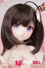 MOZU 萌芽 85cm 大胸 6kg 画像通りの仕様 ビニールヘッド+TPEボディラブドール 能天気な熊ちゃん - 画像 (2)