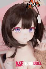 MOZU 萌芽 85cm 大胸 6kg 画像通りの仕様 ビニールヘッド+TPEボディラブドール 能天気な熊ちゃん - 画像 (7)