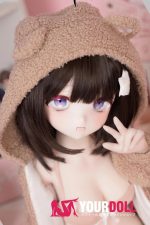MOZU 萌芽 85cm 大胸 6kg 画像通りの仕様 ビニールヘッド+TPEボディラブドール 能天気な熊ちゃん