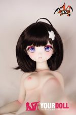 MOZU 萌芽 85cm 大胸 6kg 画像通りの仕様 ビニールヘッド+TPEボディラブドール 能天気な熊ちゃん - 画像 (5)