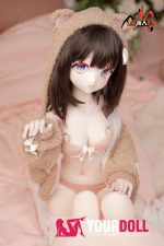MOZU 萌芽 85cm 大胸 6kg 画像通りの仕様 ビニールヘッド+TPEボディラブドール 能天気な熊ちゃん - 画像 (14)