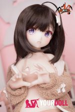 MOZU 萌芽 85cm 大胸 6kg 画像通りの仕様 ビニールヘッド+TPEボディラブドール 能天気な熊ちゃん - 画像 (3)