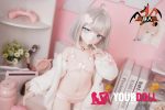 MOZU 玲芽 85cm 小胸 6kg 画像通りの仕様 ビニールヘッド+TPEボディ アニメドール 気まぐれな猫ちゃん - 画像 (14)