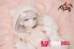 MOZU 玲芽 85cm 小胸 6kg 画像通りの仕様 ビニールヘッド+TPEボディ アニメドール 気まぐれな猫ちゃん - 画像 (10)