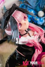 GUAVADOLL 136cm  AAカップ ノーマル肌 手描きメイク シリコンヘッド コスプレ系 愛嬌 ラブドール - 画像 (3)