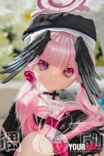 GUAVADOLL 136cm  AAカップ ノーマル肌 手描きメイク シリコンヘッド コスプレ系 愛嬌 ラブドール