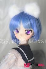 GUAVADOLL DM02 147cm Cカップ ノーマル肌 デカールメイク ビニール製のヘッド 可愛い ダッチワイフ - 画像 (2)